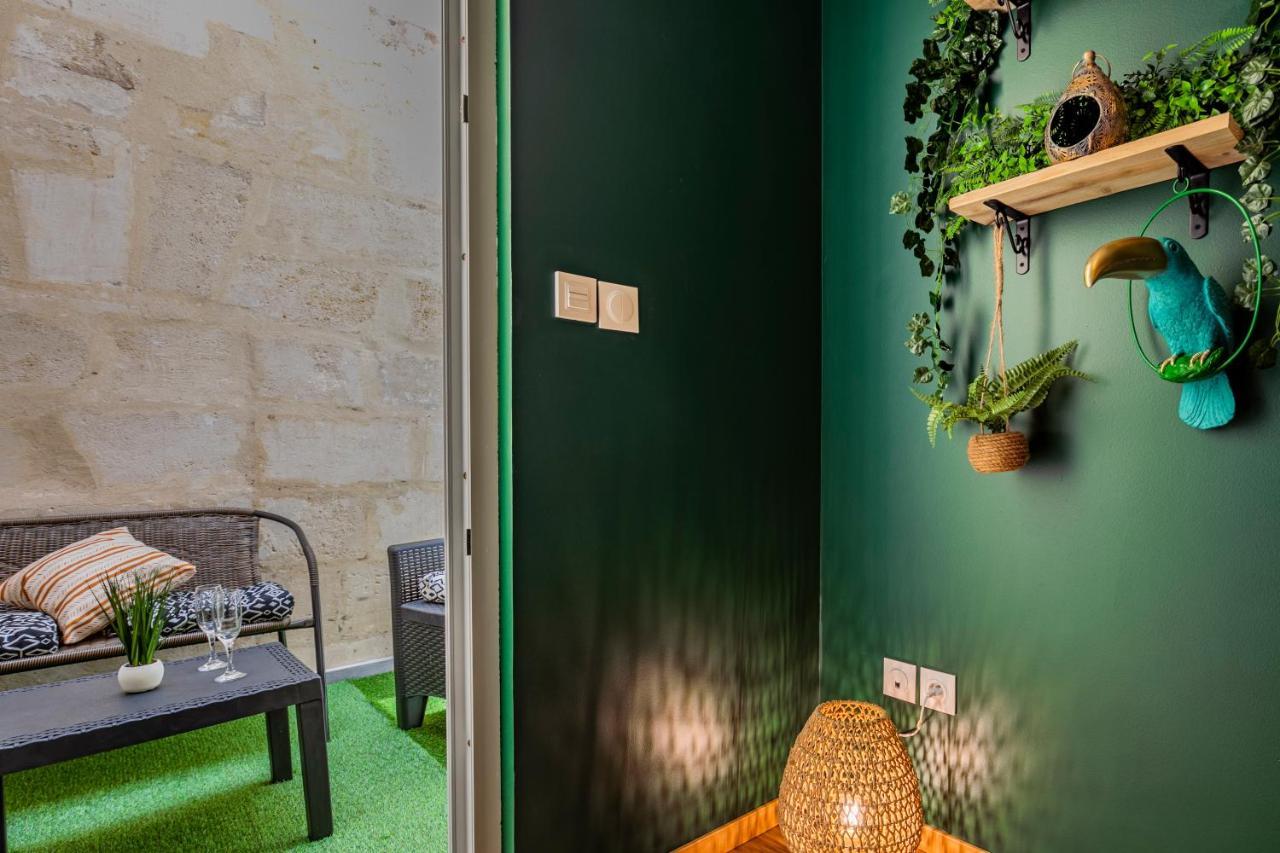 Appartement Jungle - Libourne Centre - 4 pers - Sauna - Netflix Extérieur photo