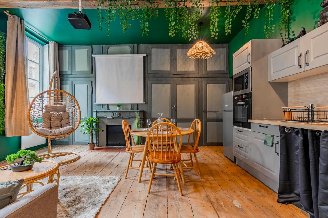 Appartement Jungle - Libourne Centre - 4 pers - Sauna - Netflix Extérieur photo
