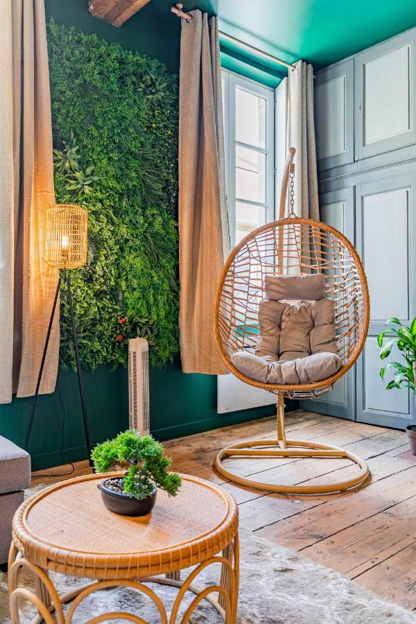 Appartement Jungle - Libourne Centre - 4 pers - Sauna - Netflix Extérieur photo